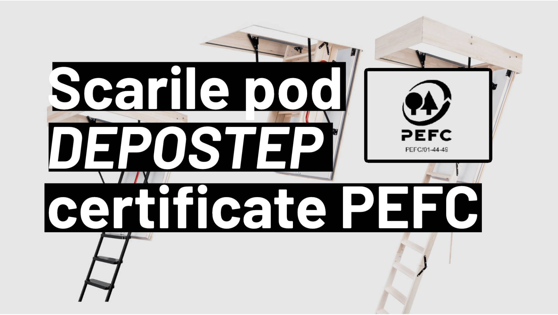 Certificare PEFC si scarile pod DEPOSTEP
