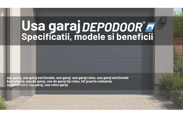 Usi de garaj DEPODOOR - Siguranta, Design si Performanta 