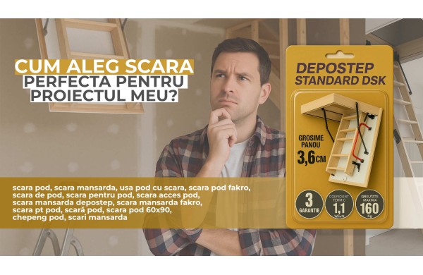 Atâtea tipuri de scări! Cum alegi scara perfectă pentru proiectul tău?