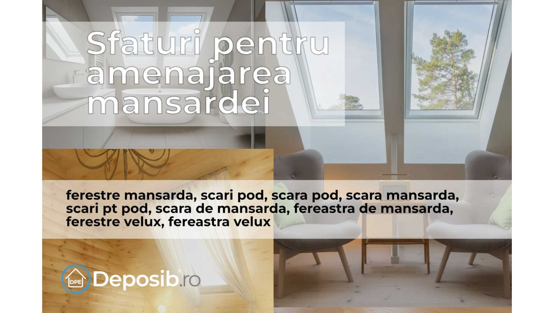 Amenajarea mansardei pentru eficienta energetica