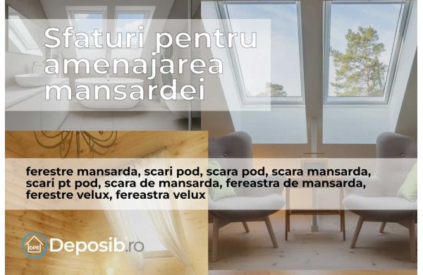 Amenajarea mansardei pentru eficienta energetica