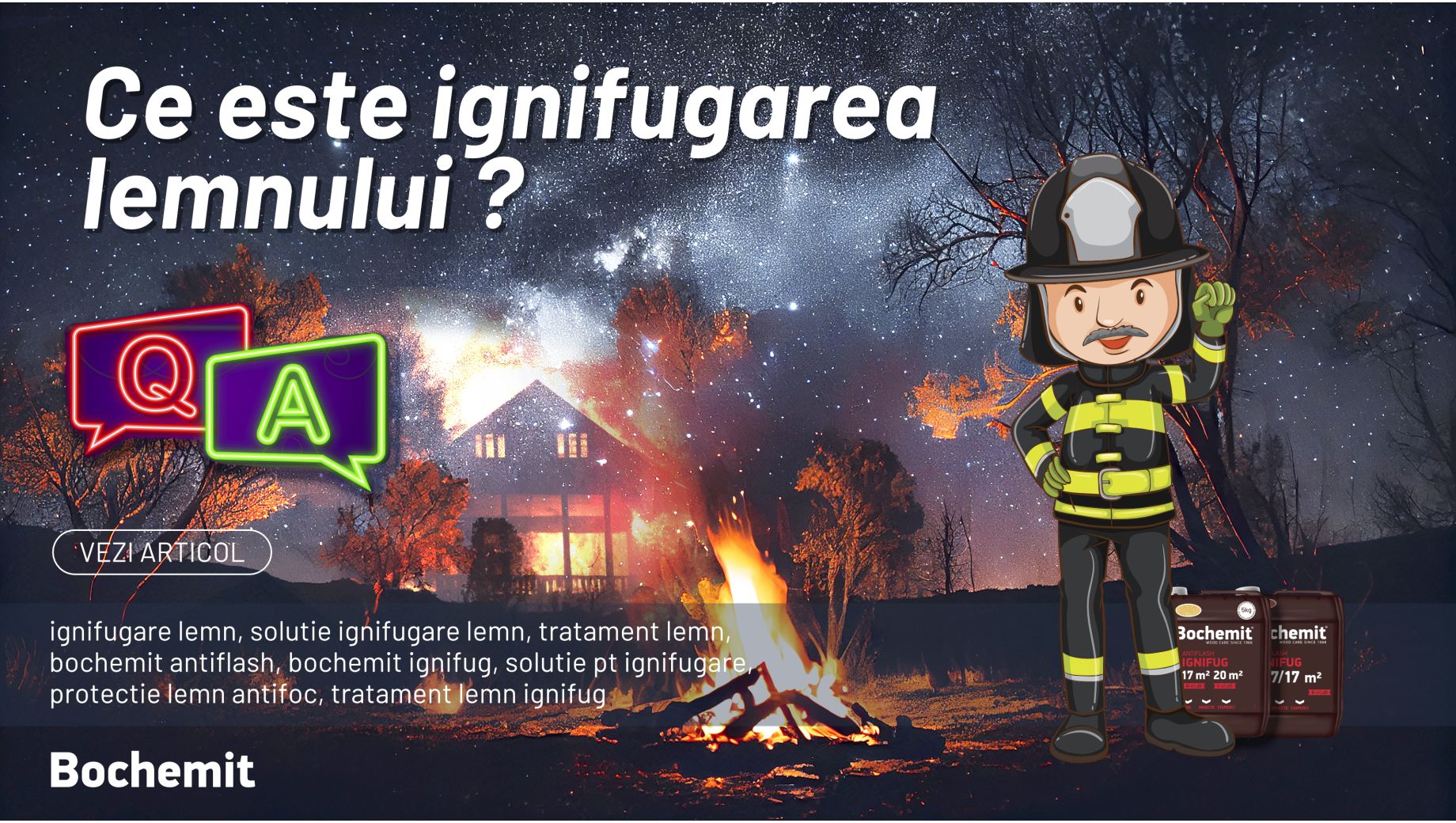 Ce este ignifugarea lemnului si cand este obligatorie