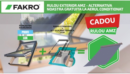 Vara aceasta, Fakro in parteneriat cu Deposib aduce racoarea si eficienta energetica gratuit in casa ta!