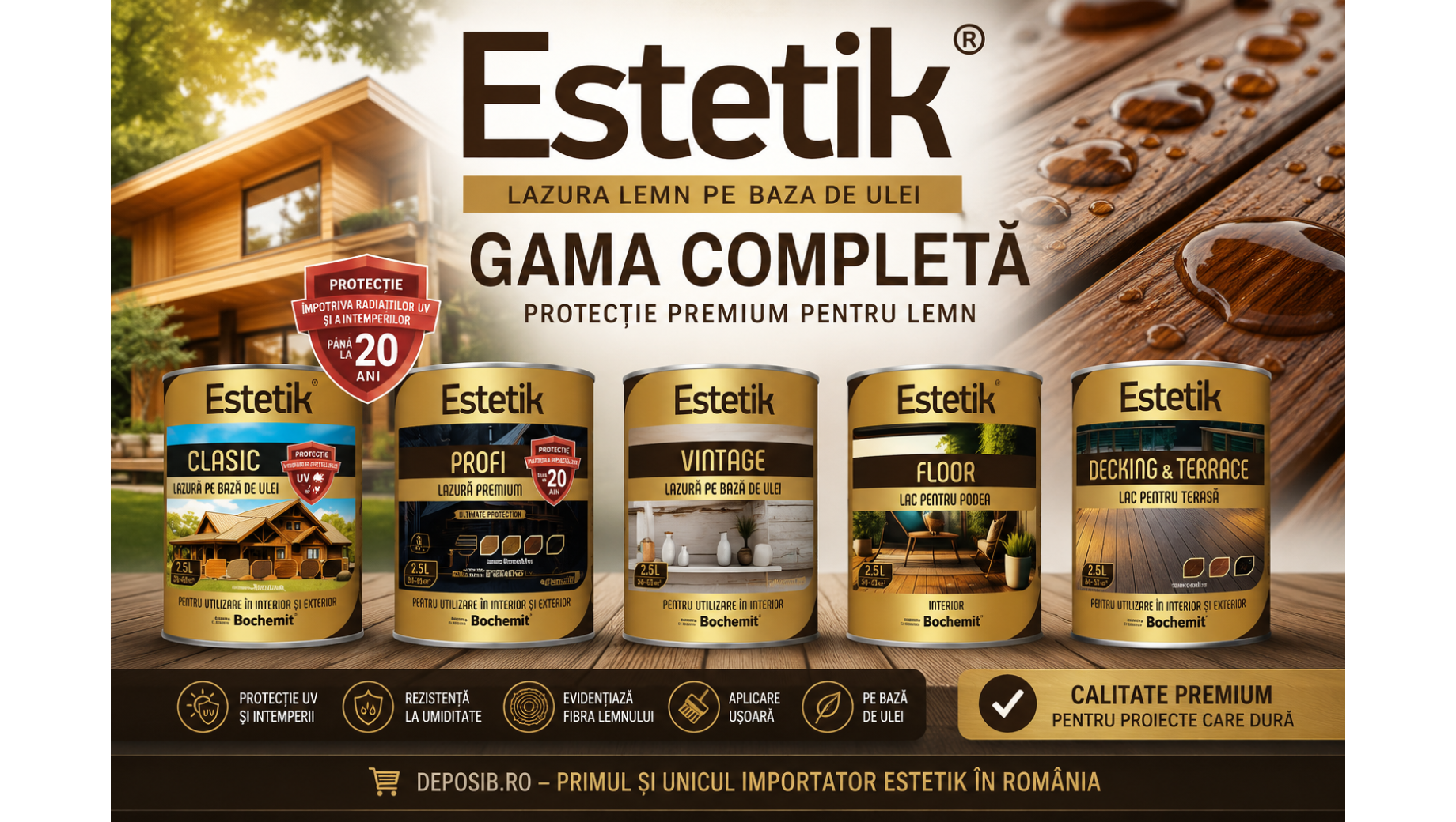Prezentare Produse Estetik - Deposib Importator unic in Romania