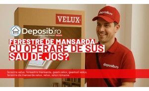  Ferestre de mansarda cu operare de sus sau de jos?