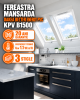 Fereastra mansarda DAKEA BETTER ENERGY PVC KPV B1500