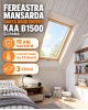Fereastra mansarda + rama DAKEA GOOD ENERGY KAA B1500