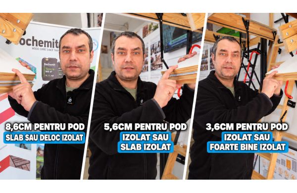 Ai un pod neincalzit? Descopera scarile de pod super izolate DEPOSTEP