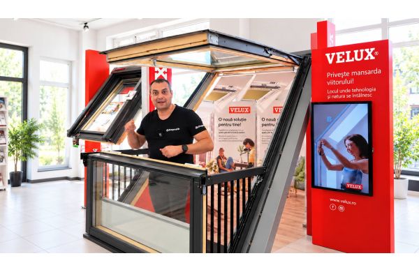 Ferestre VELUX la DEPOSIB: mansarda, acoperis terasa si balcon