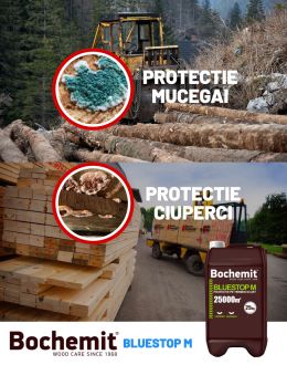 Solutie conservant lemn Bochemit Bluestop M 25Kg