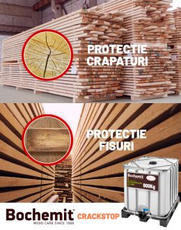 Protectie lemn la uscare BOCHEMIT CRACKSTOP ALB 900KG