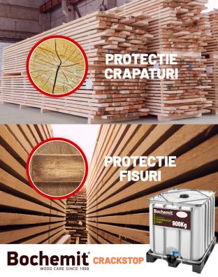 Protectie lemn la uscare BOCHEMIT CRACKSTOP ALB 900KG