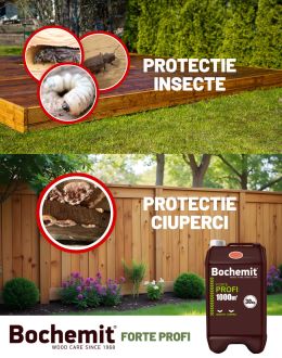 BOCHEMIT FORTE PROFI MARO - protectie lemn in contact cu solul 30KG
