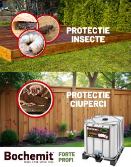 BOCHEMIT FORTE PROFI VERDE - protectie lemn in contact cu solul 600KG