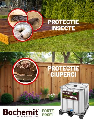 BOCHEMIT FORTE PROFI VERDE - protectie lemn in contact cu solul 600KG