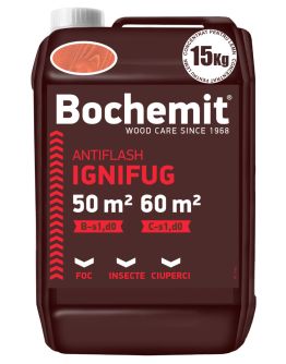 Solutie ignifugare lemn BOCHEMIT ANTIFLASH 15KG MARO, B-s1 d0, C-s1 d0