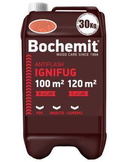 Solutie ignifugare lemn BOCHEMIT ANTIFLASH 30KG MARO, B-s1 d0, C-s1 d0