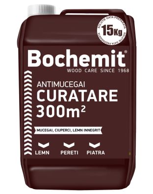 Solutie antimucegai si curatare lemn innegrit BOCHEMIT ANTIMUCEGAI 15KG
