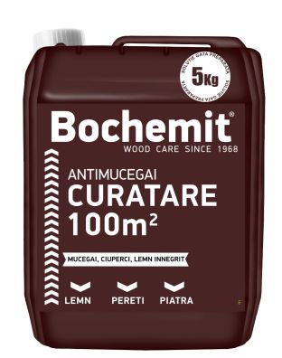 Solutie antimucegai si curatare lemn innegrit BOCHEMIT ANTIMUCEGAI 5KG