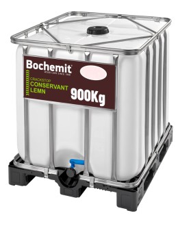 Solutie conservant lemn impotriva craparii lemnului sau cherestelei Bochemit Crackstop 900Kg, alb, previne deformarea si uscarea rapida. Uz industrial.