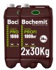 Solutie protectie lemn in contact cu solul sau apa Bochemit Forte Profi 2x30Kg, verde, concentrat, 2000m2, anti insecte si ciuperci. Uz industrial.