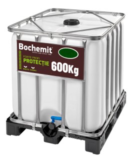 Solutie protectie lemn in contact cu solul sau apa Bochemit Forte Profi 600Kg, verde, concentrat, anti insecte si ciuperci. Uz industrial.