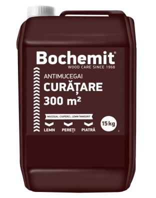 Solutie antimucegai si lemn innegrit Bochemit Antimucegai 15Kg, 300m2, efect dezinfectant
