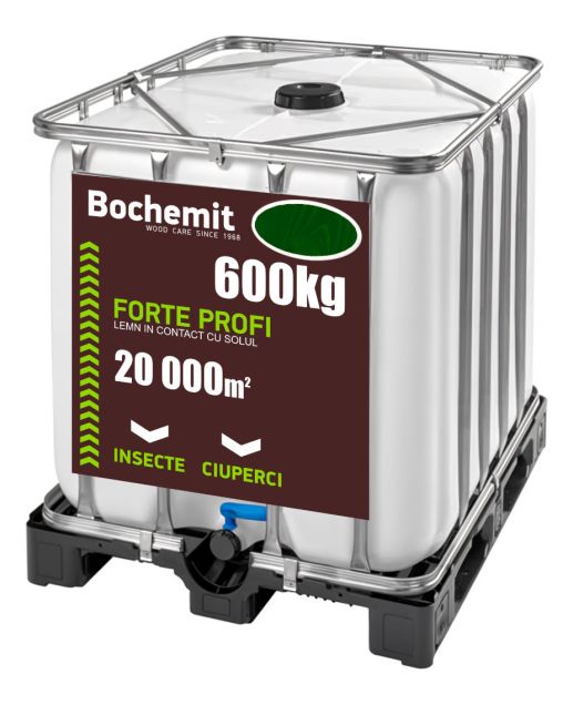 BOCHEMIT FORTE PROFI VERDE - protectie lemn in contact cu solul 600KG