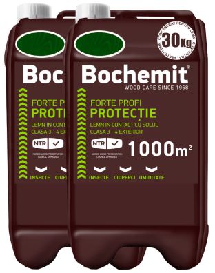 BOCHEMIT FORTE PROFI VERDE - protectie lemn in contact cu solul 2X30KG