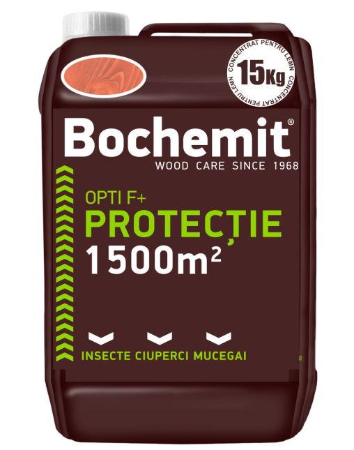 Grund lemn BOCHEMIT OPTI F+t 15KG MARO, anti insecte, ciuperci si mucegai