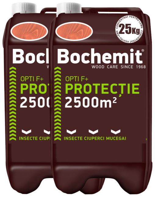Grund lemn BOCHEMIT OPTI F+t 2X25KG MARO, anti carii lemn, ciuperci, mucegai