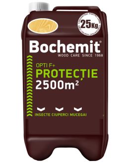 Grund lemn BOCHEMIT OPTI F+t 25KG TRANSPARENT, anti carii, ciuperci si mucegai