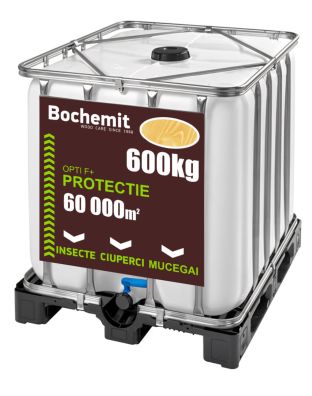 Grund lemn BOCHEMIT OPTI F+t 600KG TRANSPARENT, anti carii, ciuperci si mucegai