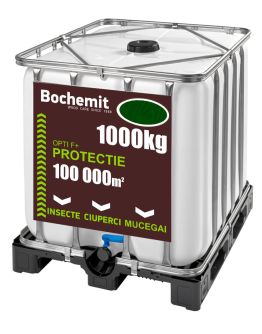Grund lemn BOCHEMIT OPTI F+t 1000KG VERDE, anti insecte, ciuperci si mucegai