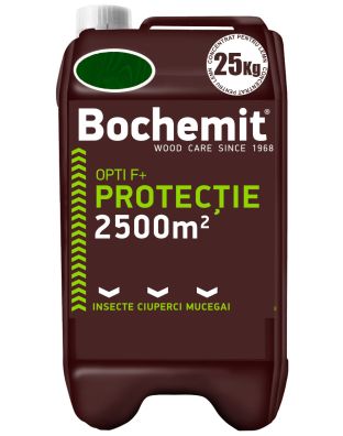 Solutie protectie preventiva lemn BOCHEMIT OPTI F+t 25KG VERDE, concentrat, anti insecte, ciuperci si mucegai