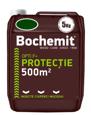 Grund lemn BOCHEMIT OPTI F+t 5KG VERDE, anti insecte, ciuperci si mucegai