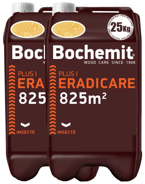 Solutie eradicare insecte lemn atacat BOCHEMIT PLUS I 2X25KG