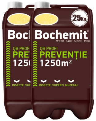 Solutie tratare preventiva lemn BOCHEMIT QB PROFI GALBEN 2X25KG