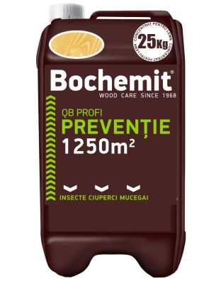 Solutie tratare preventiva lemn BOCHEMIT QB PROFI TRANSPARENT 25KG