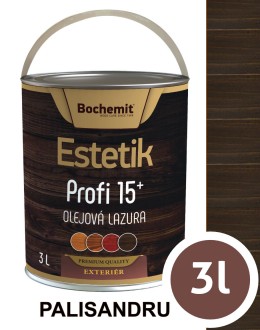 Ulei protector Bochemit Estetik Profi 15+ Premium 3 L Palisandru