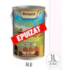 Lazura lemn BOCHEMIT ESTETIK CLASIC 1L ALB, protectie UV