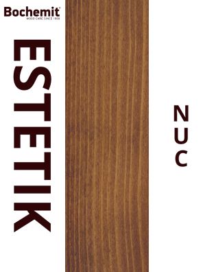 Lazura lemn BOCHEMIT ESTETIK CLASIC5L NUC, protectie UV