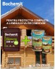 Lazura lemn Bochemit Estetik Clasic 5L, gri, protectie UV