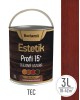 Lazura lemn Bochemit Estetik Profi 3l, tec, 18-42mp, protectie 15 ani+