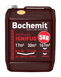 Solutie ignifugare si anticarii - Bochemit Antiflash 5 KG transparent 