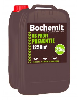 Solutie tratare preventiva lemn (uz industrial) - Bochemit QB Profi incolor 25 KG