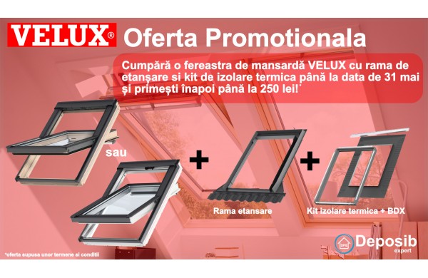 Oferta promotionala Velux