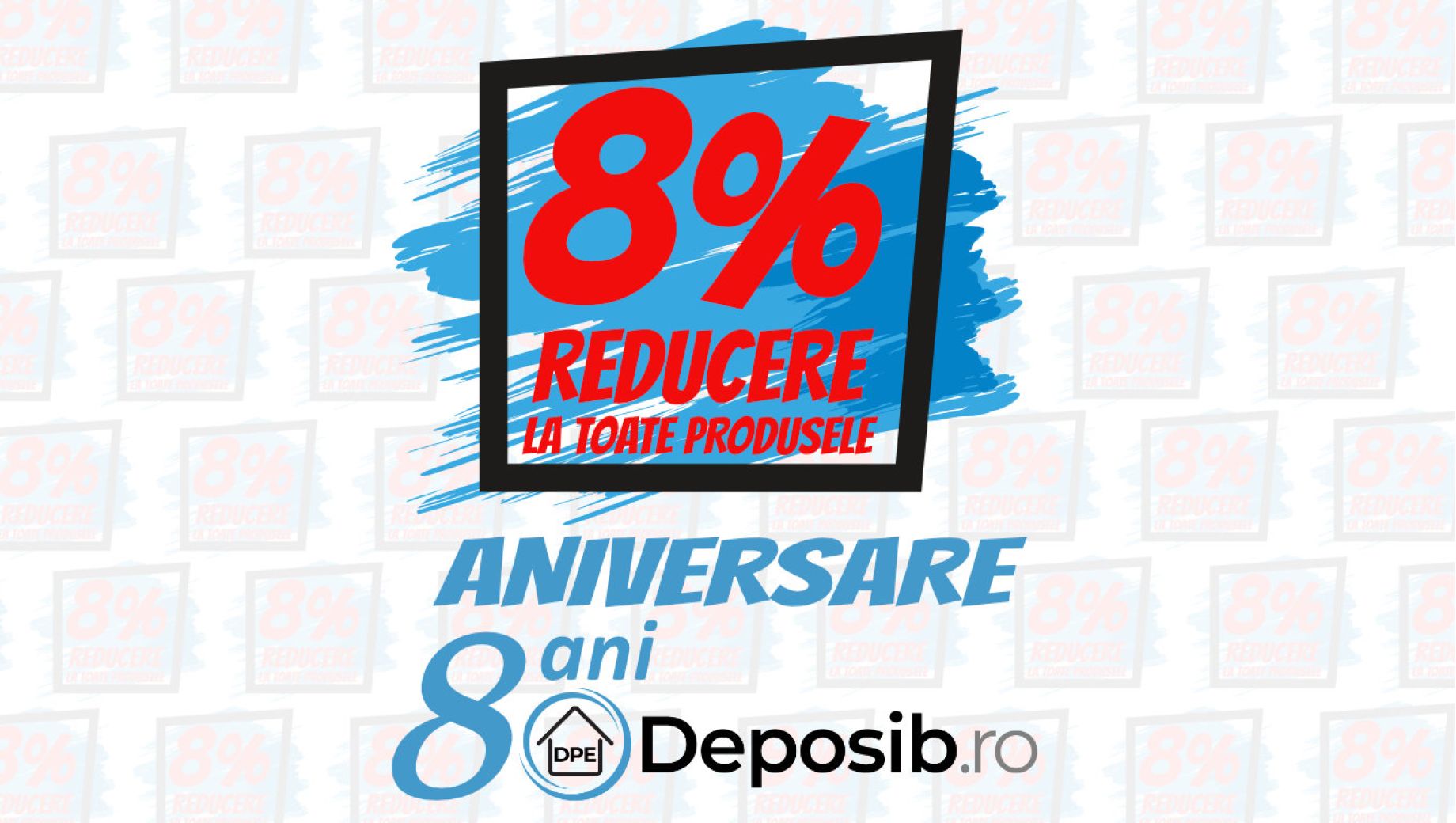 Sarbatorim 8 ani de activitate pe piata de eCommerce din Romania