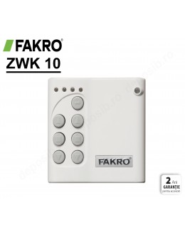 Comutator de perete multi-canal wireless Fakro ZWK10