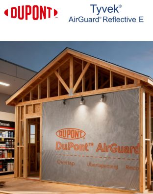 Folie bariera de vapori DUPONT AIRGUARD REFLECTIVE E